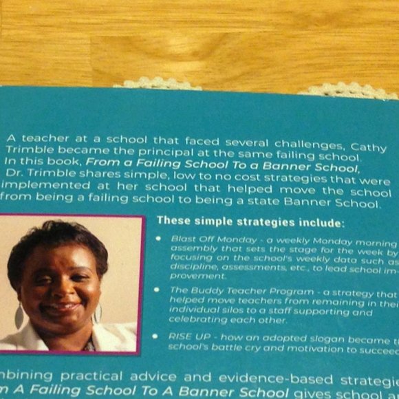 3 for $10 book sale! School Principal Resource, Creating a banner school - Picture 3 of 6